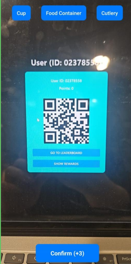 Re@Imperial cashier scanner